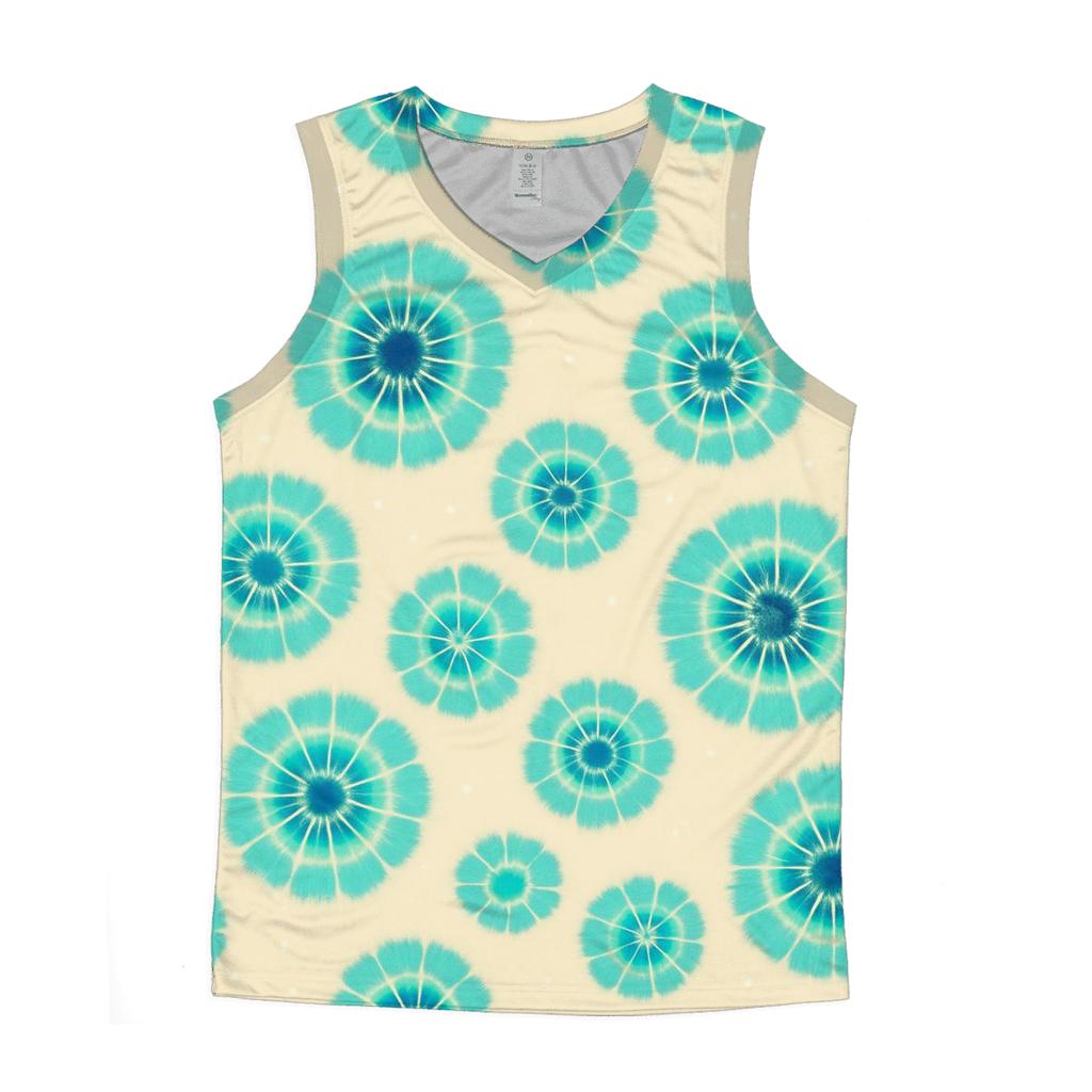 Kumo Star Cluster Rosettes graphic print tank tops