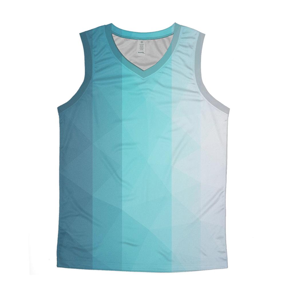 Glacier Prism Fade custom tank tops