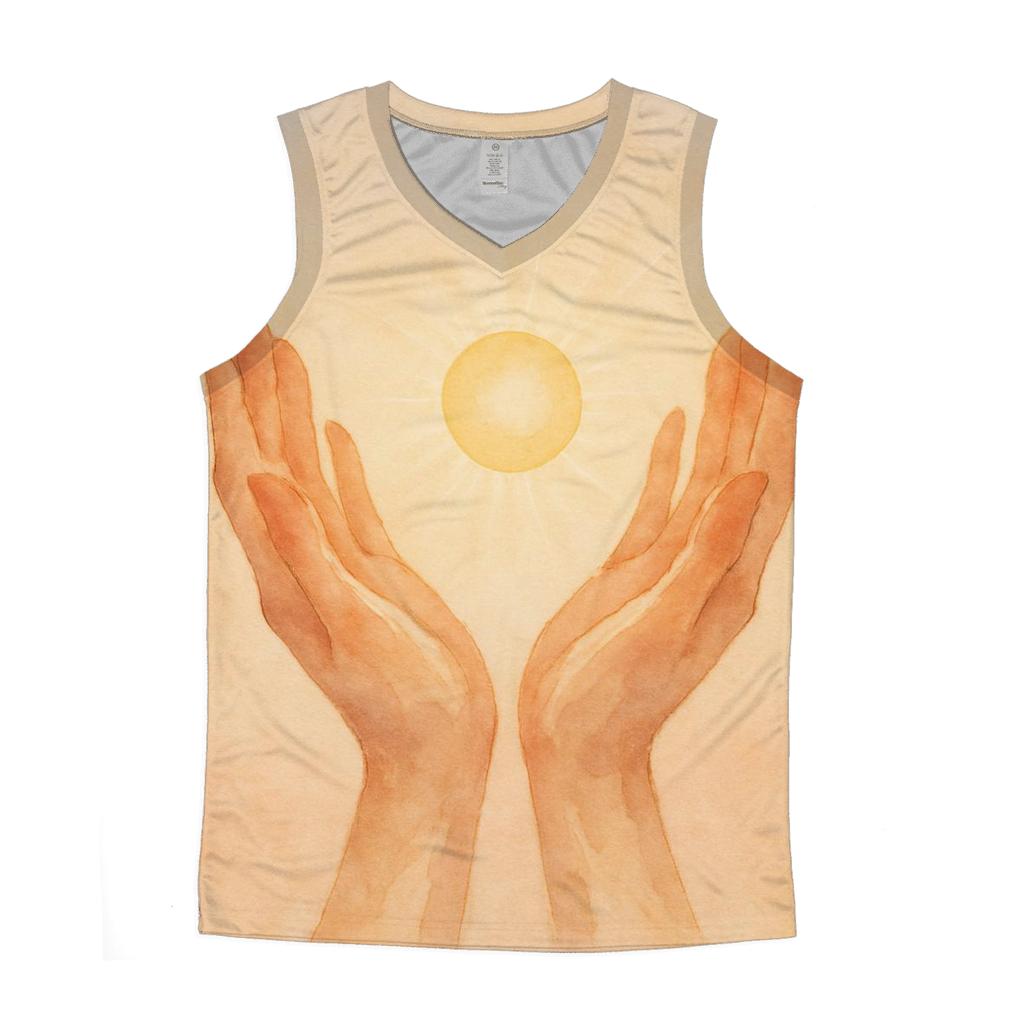 Open Hands Of Dawn cotton sleeveless tops