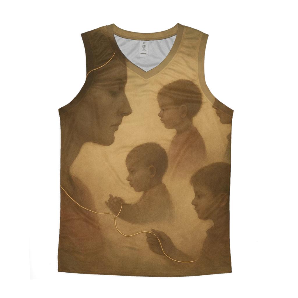 The Thread Of Time A Mother’s Love Sewn Through Every Age custom tank tops