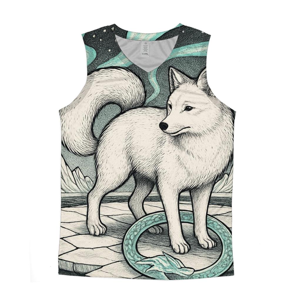 Glacier Mirror Ouroboros stylish racerback tanks