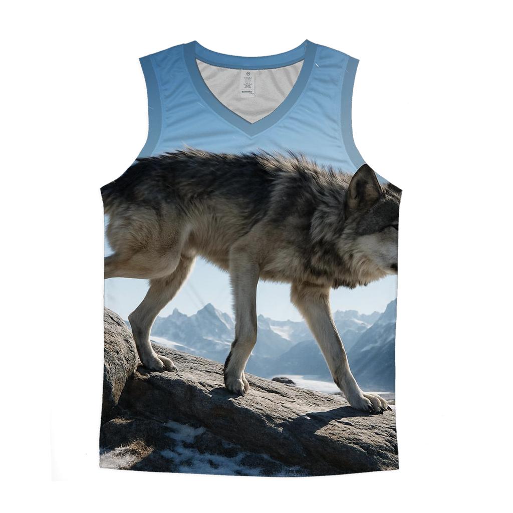 Alpine Ridge Scent Mark In High Wind graphic print tank tops