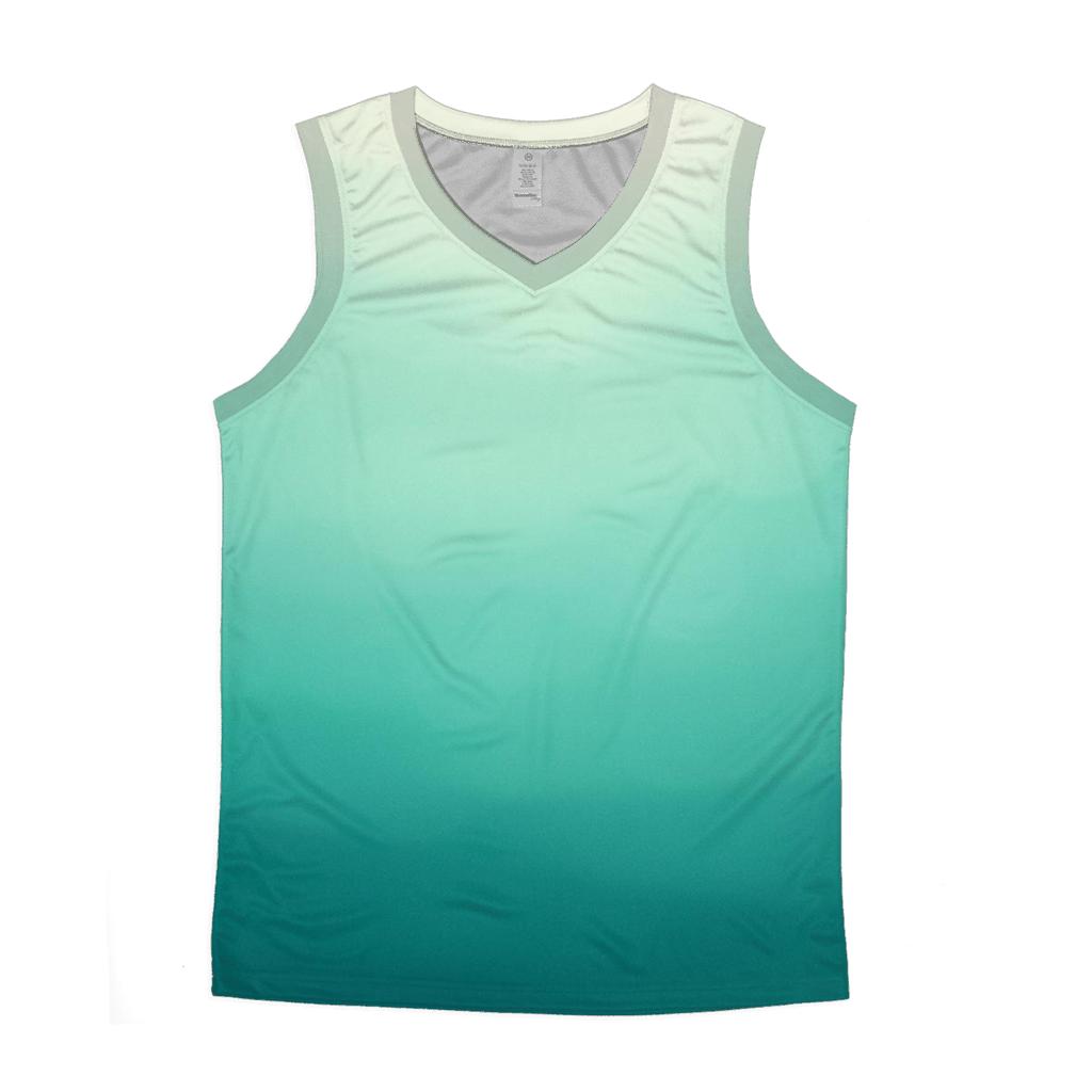 Ocean Glass Gradient trendy fitted tank tops