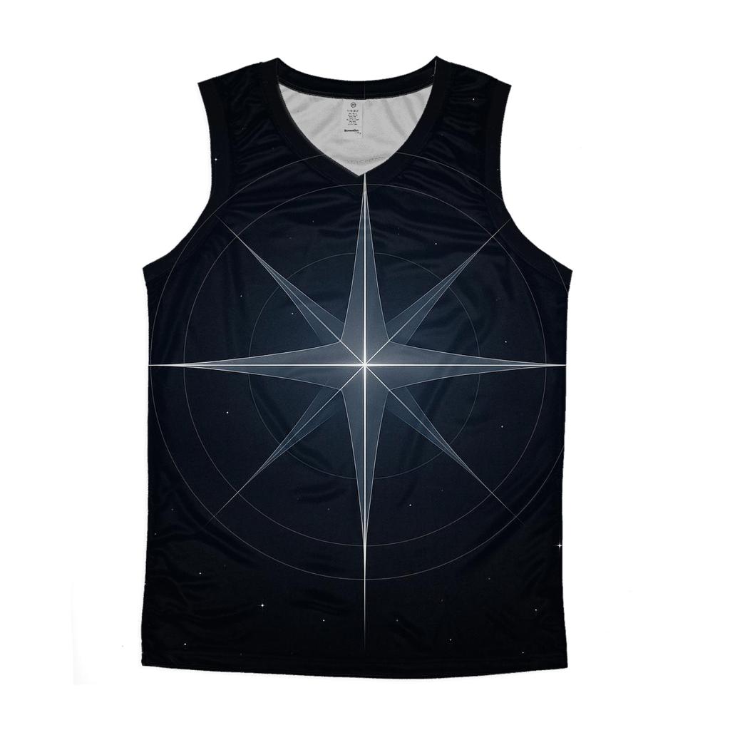 Compass Of Quiet Stars stylish racerback tanks