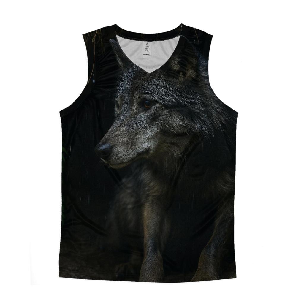 Timberline Den Entrance After Heavy Rain custom tank tops