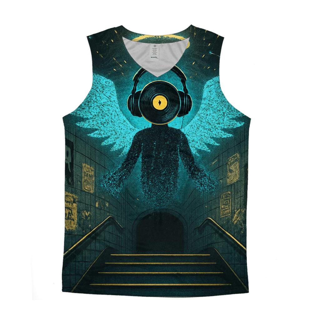 Subway Seraph Of Static designer workout tanks