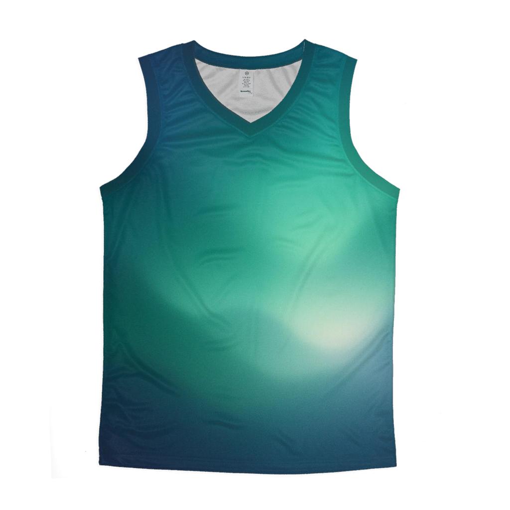 Chromatic Mist Aurora stylish racerback tanks