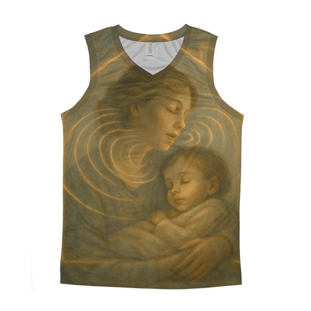 The Home In Her Voice A Sound That Becomes A Place graphic print tank tops