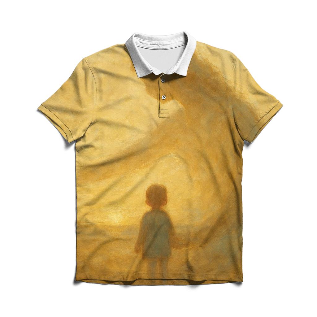 The First Shelter Her Arms As A Living Horizon custom polo shirts