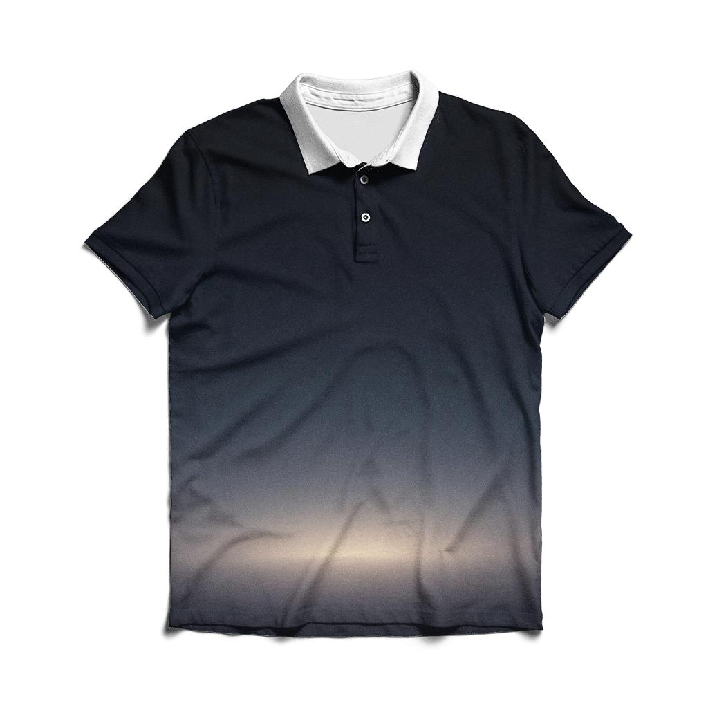 Moonlit Indigo Wash designer slim fit polos