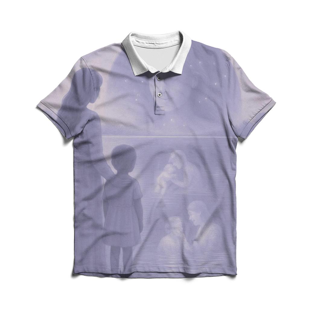 The Gentle Mirror Seeing Yourself Through Her Faith stylish collar polo tees