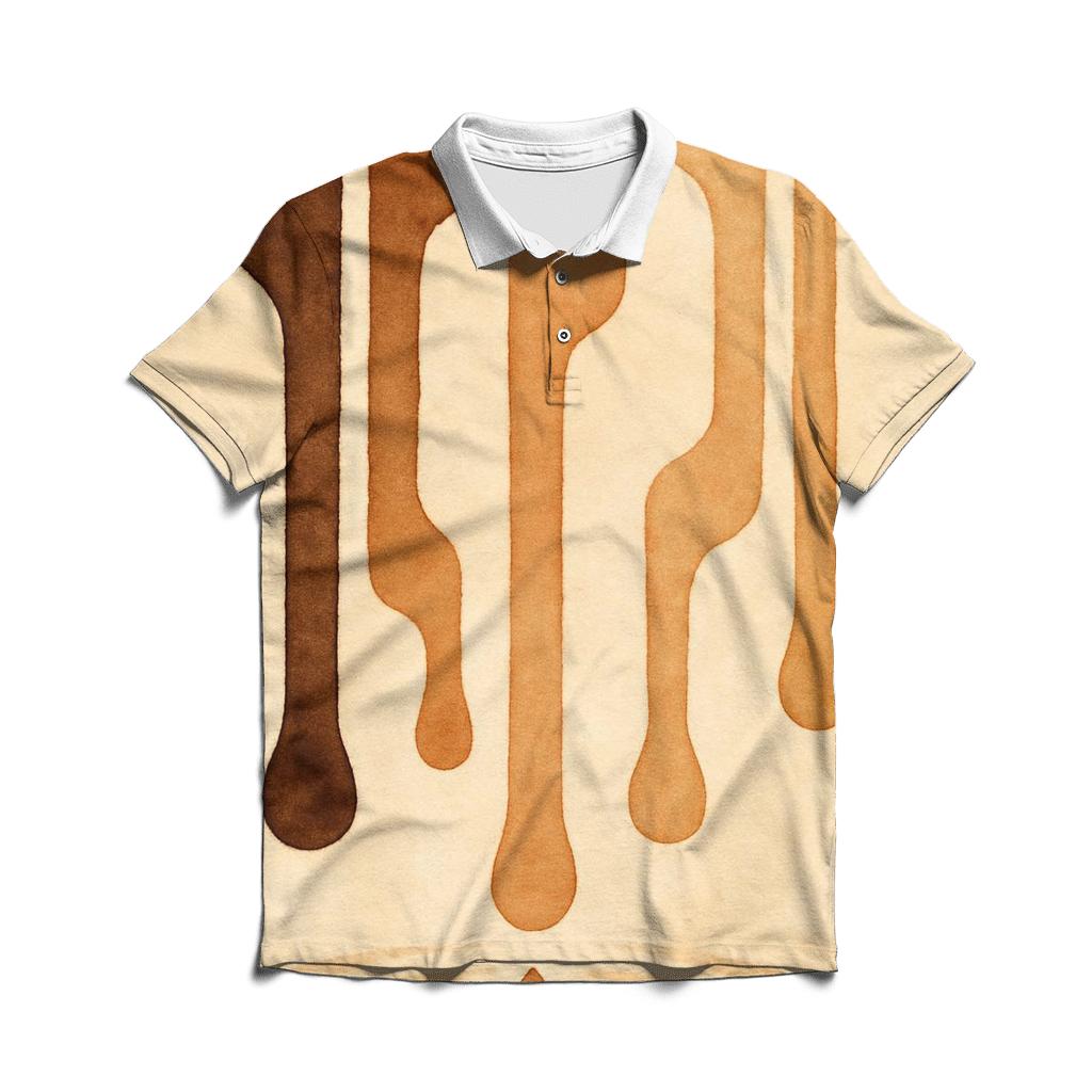 Drip Line Cascade personalized polo shirts