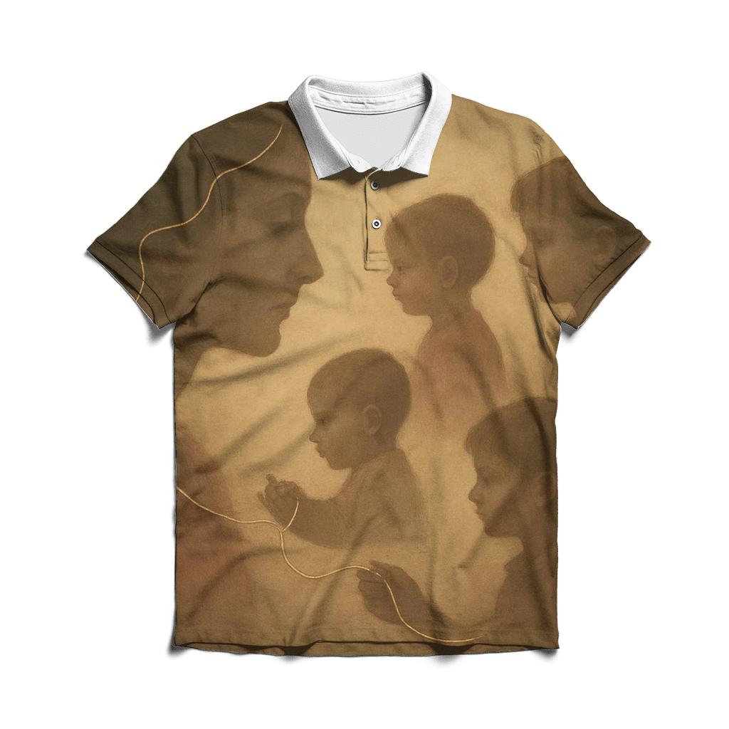 The Thread Of Time A Mother’s Love Sewn Through Every Age personalized polo shirts