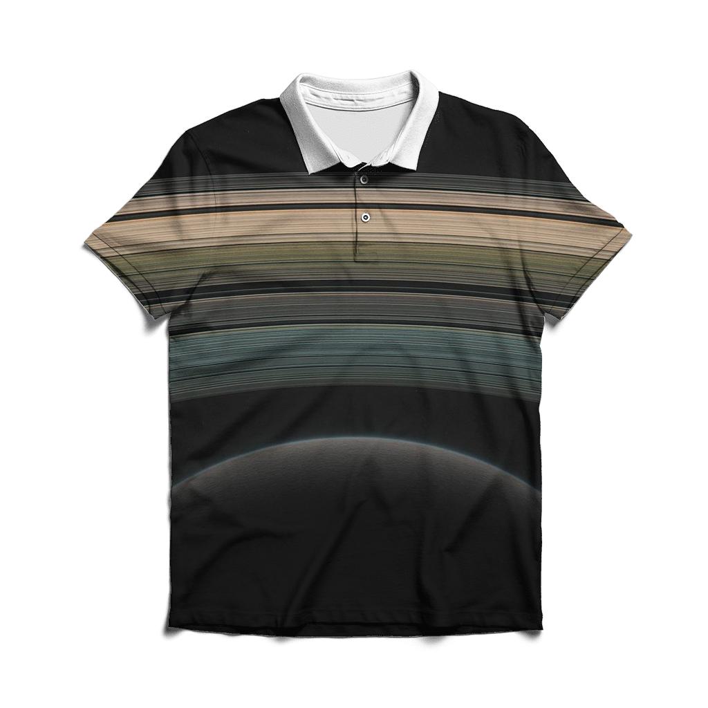 Ring Plane Horizon Bands premium cotton polo shirts