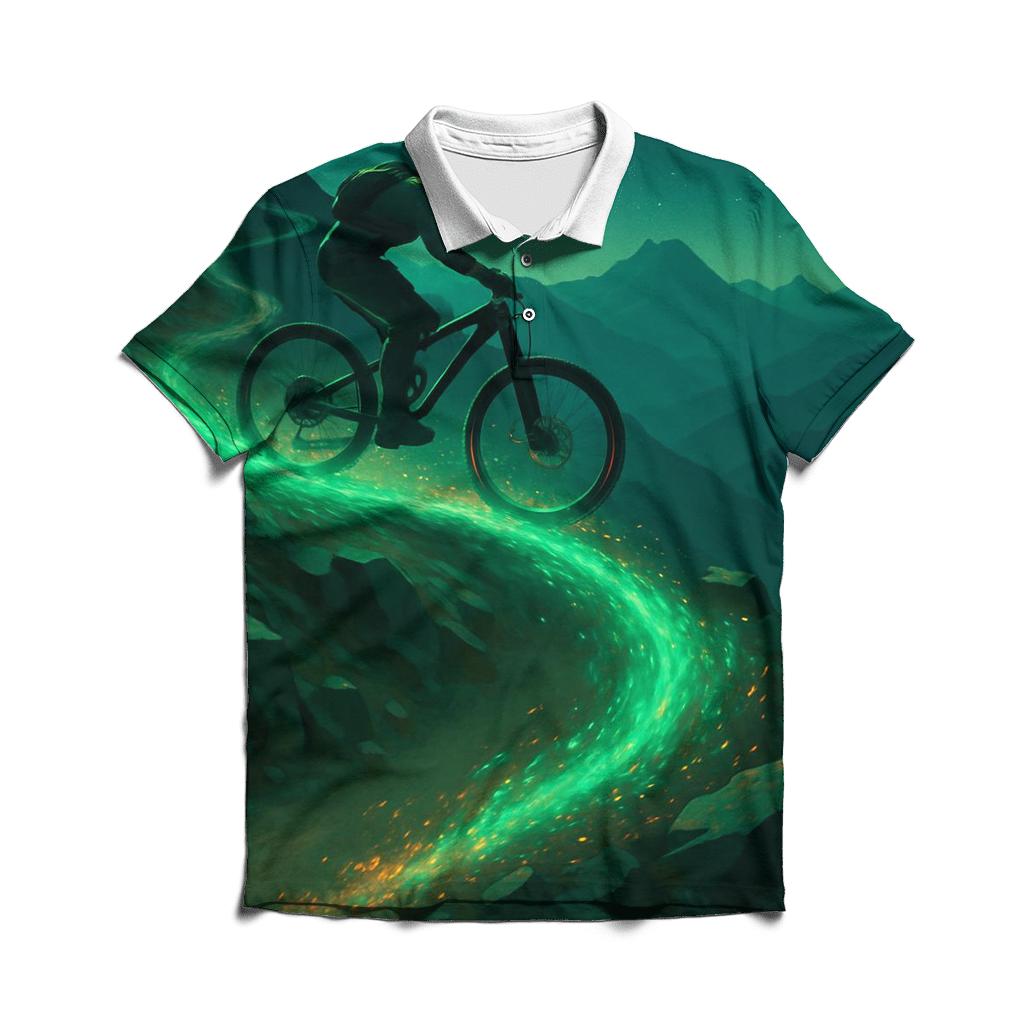 Emerald Mountain Bike Comet Descent classic pique polos
