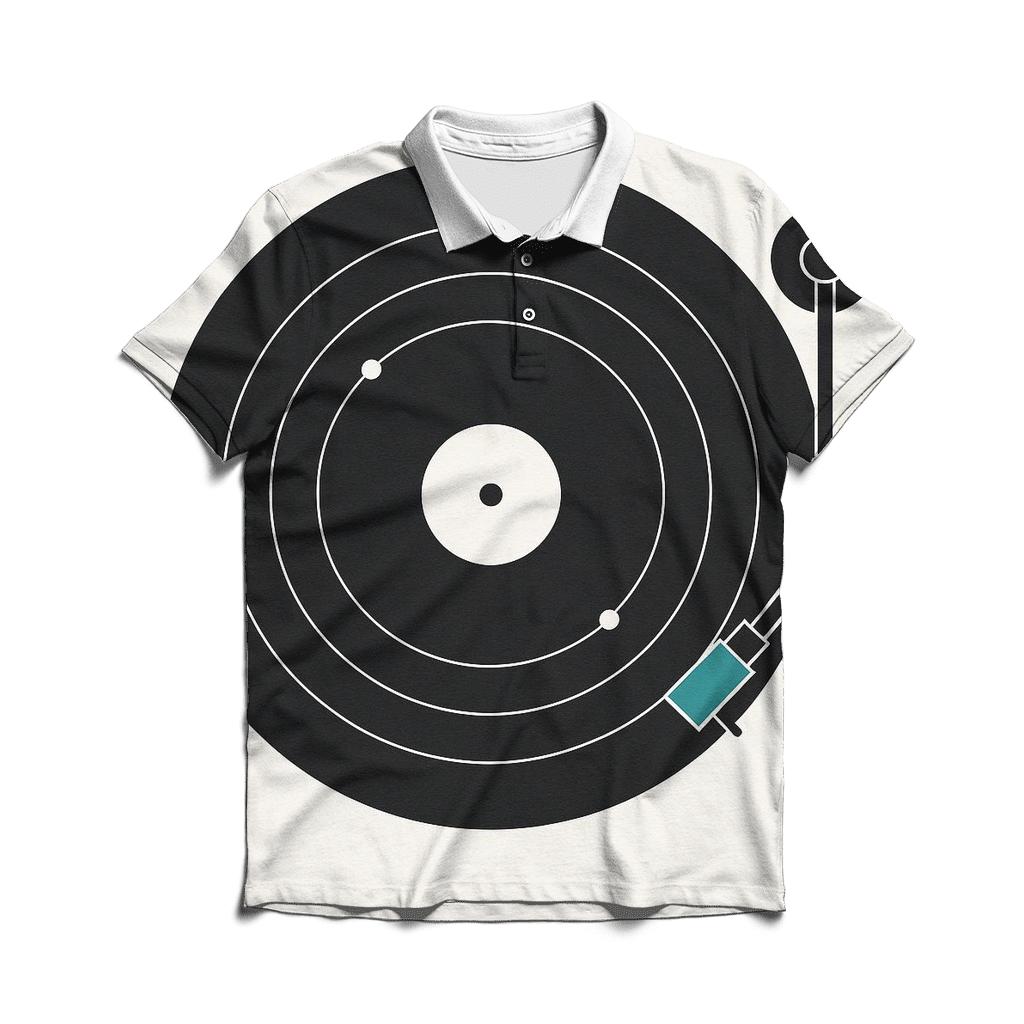 Turntable Orbit Diagram custom polo shirts