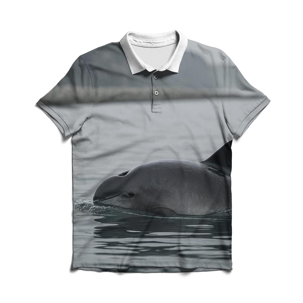 Pebble Dive Harbor Porpoise casual sports polo shirts