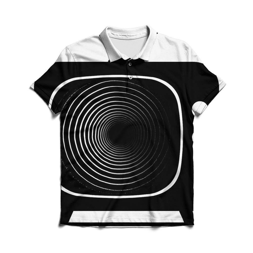 Retro TV Sound Portal classic pique polos