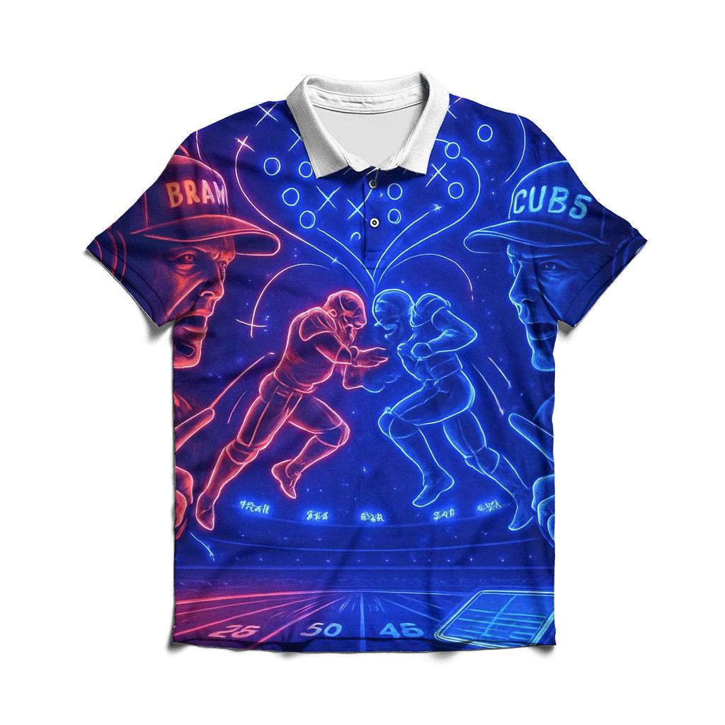 Constellation Playbook Coaches Duel casual sports polo shirts