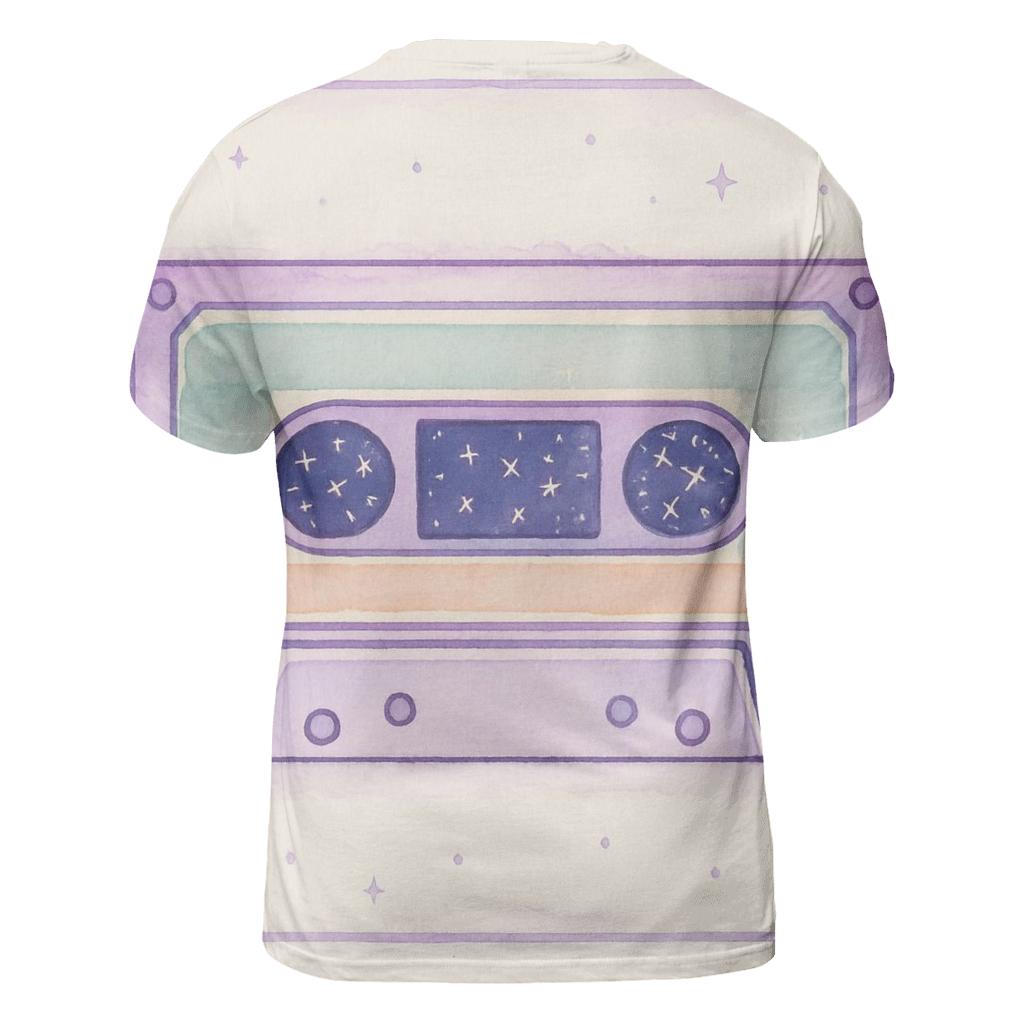 Cassette Constellation Map custom all-over print shirts
