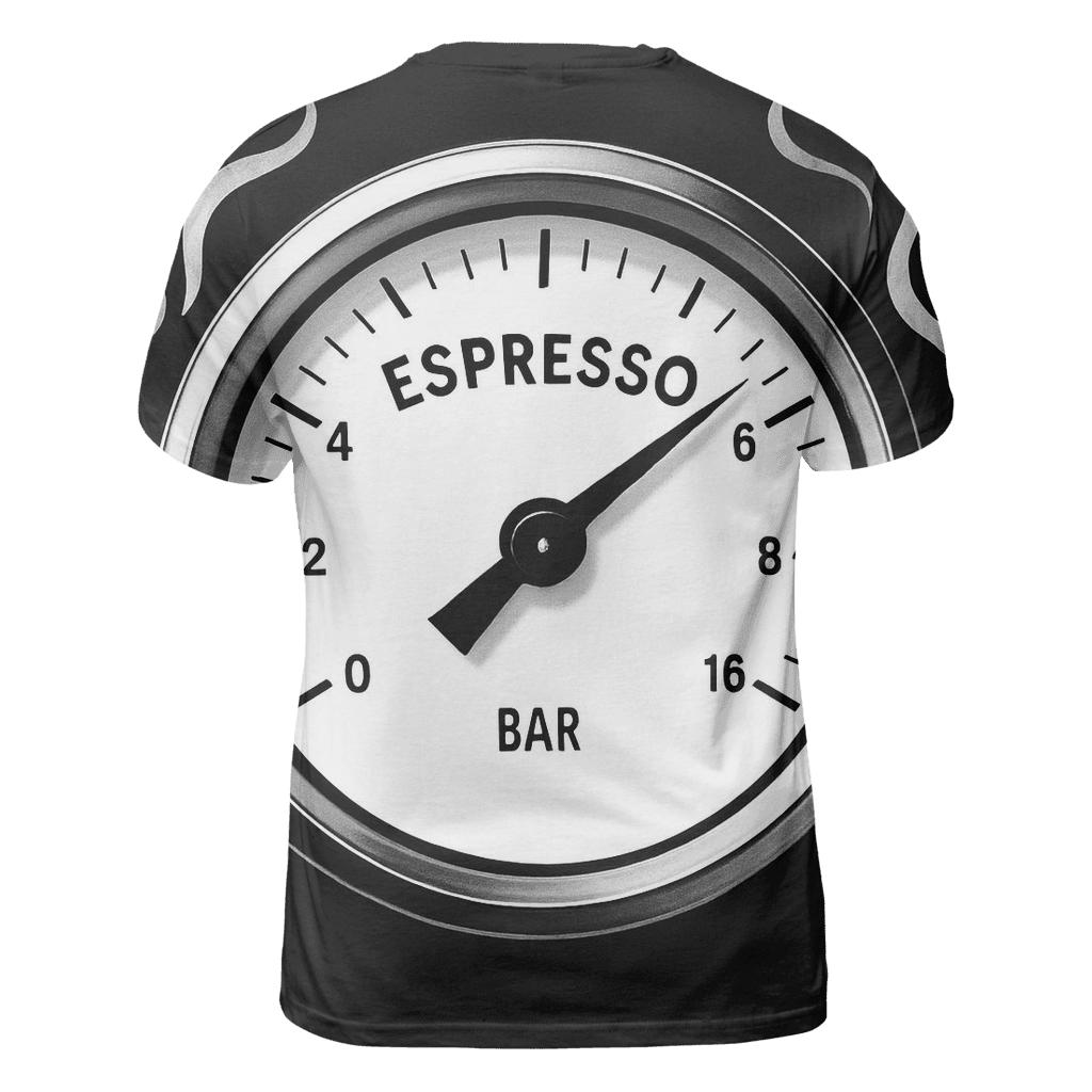 Espresso Gauge Dial designer pattern shirts