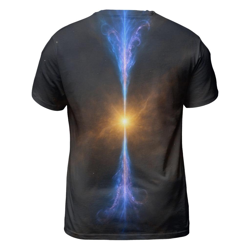 Bipolar Jet Outflow Knots creative print fashion shirts