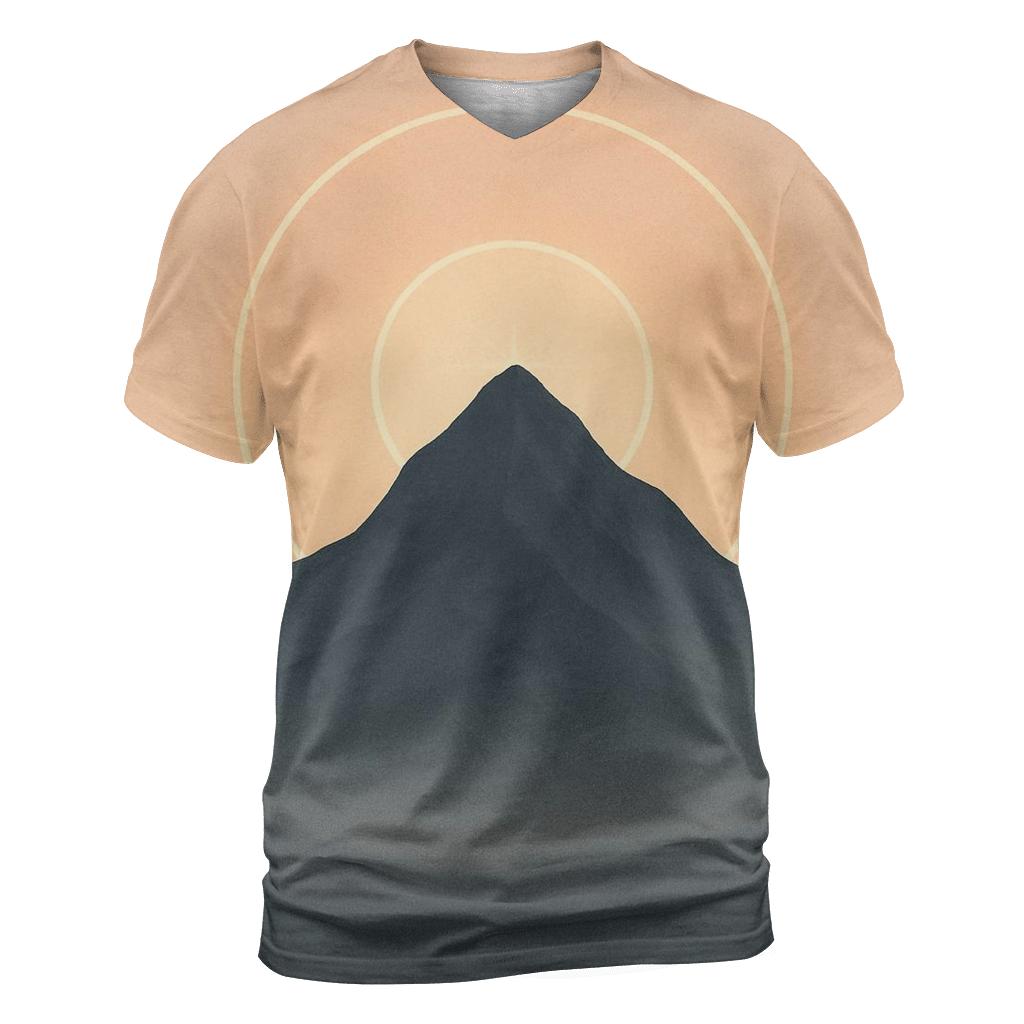 Mountain Halo Horizon designer pattern shirts