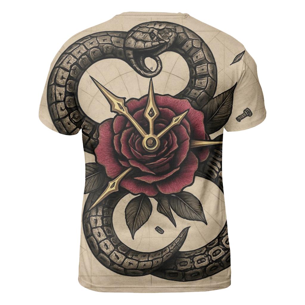 Clockwork Garden Ouroboros custom all-over print shirts