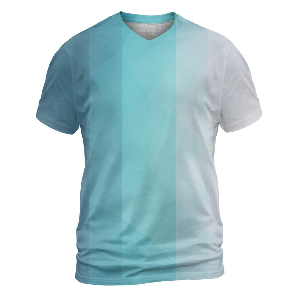 Glacier Prism Fade unique graphic print tees