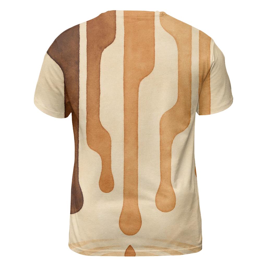 Drip Line Cascade statement graphic shirts