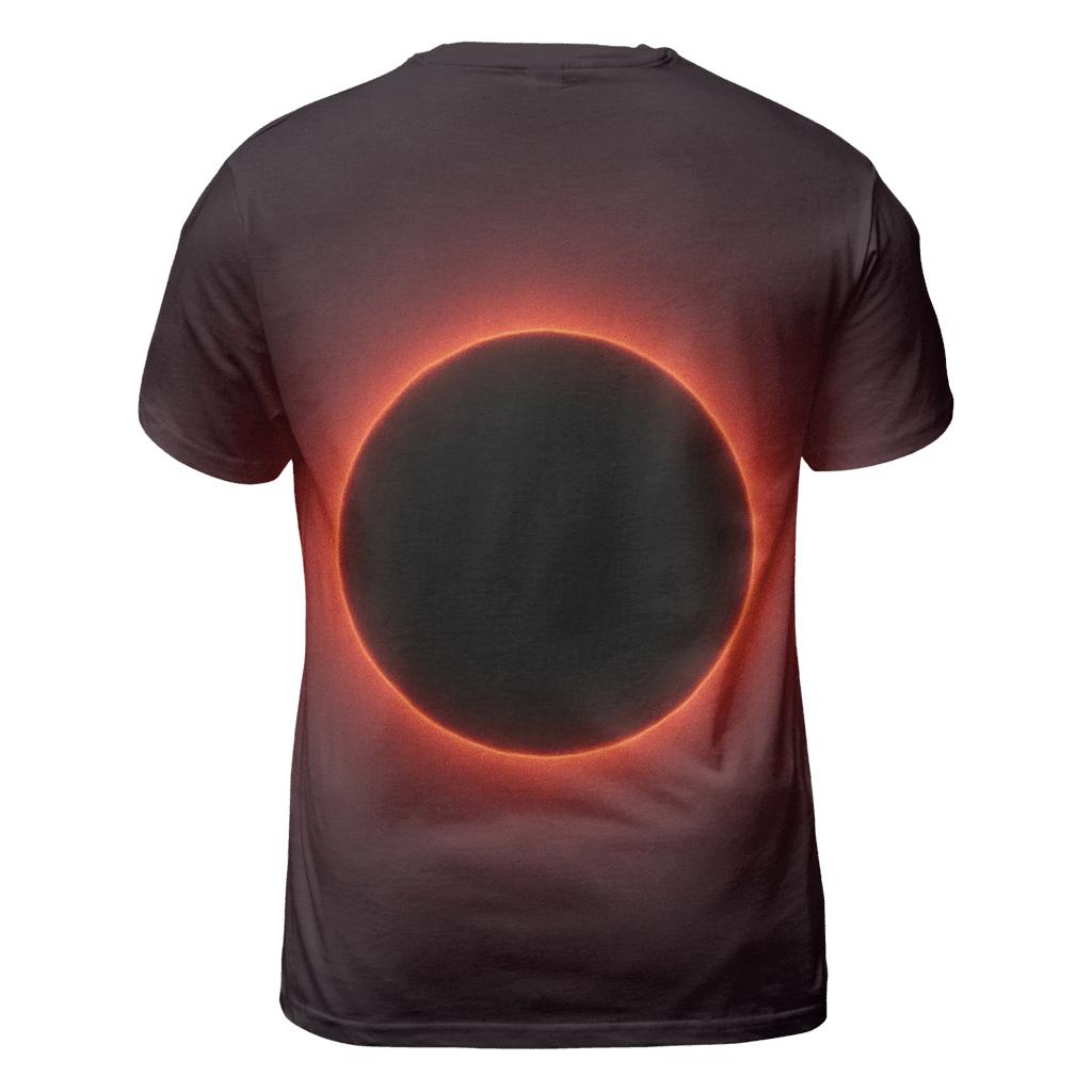 Velvet Plum Eclipse statement graphic shirts