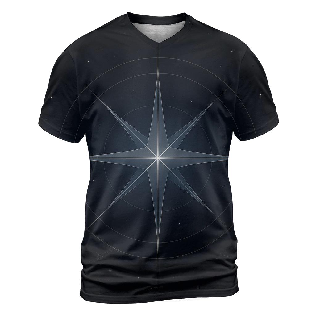 Compass Of Quiet Stars designer pattern shirts