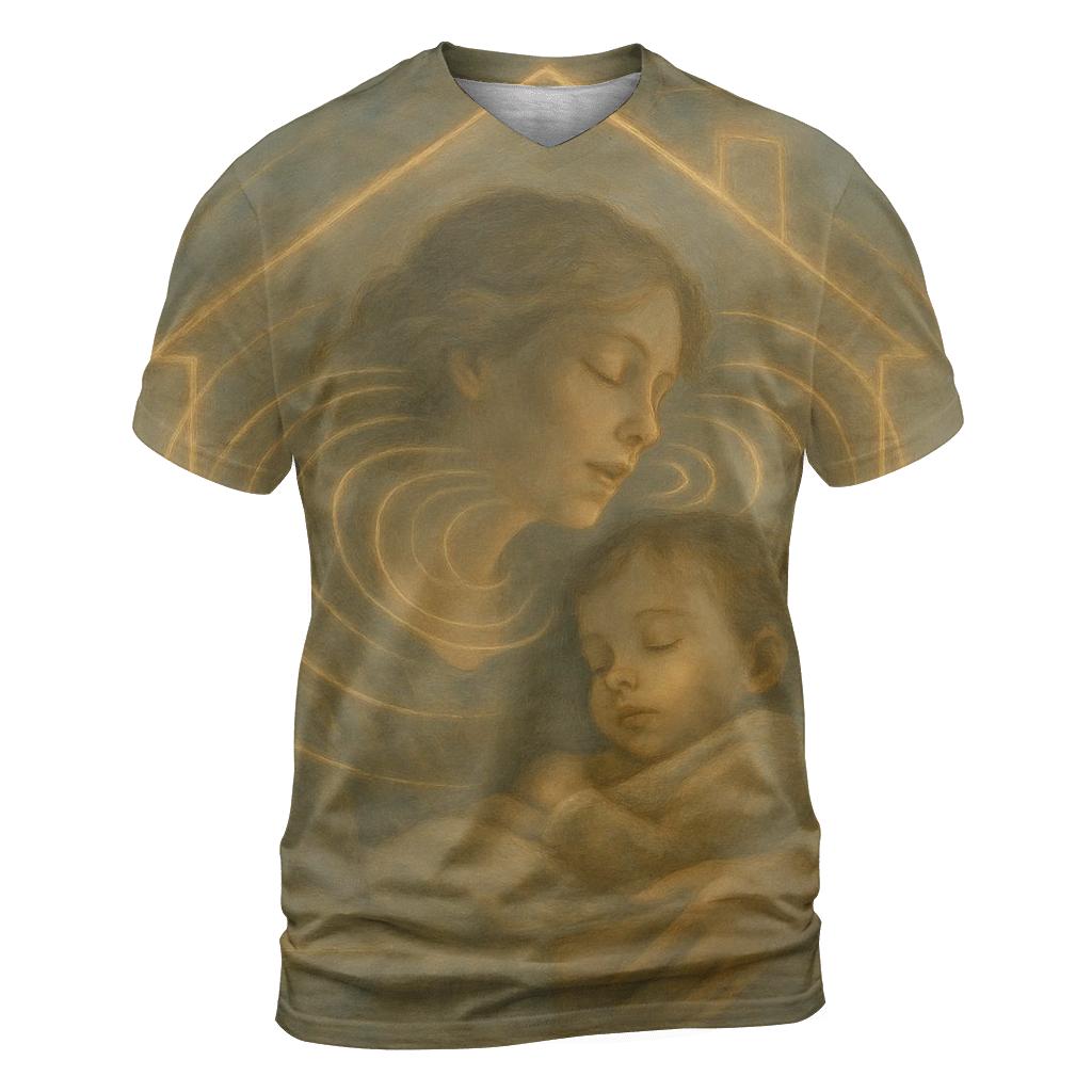 The Home In Her Voice A Sound That Becomes A Place creative print fashion shirts