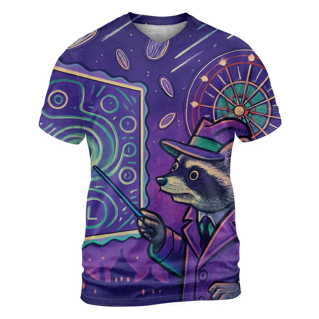 Carnival Mirror Meteorologist designer pattern shirts
