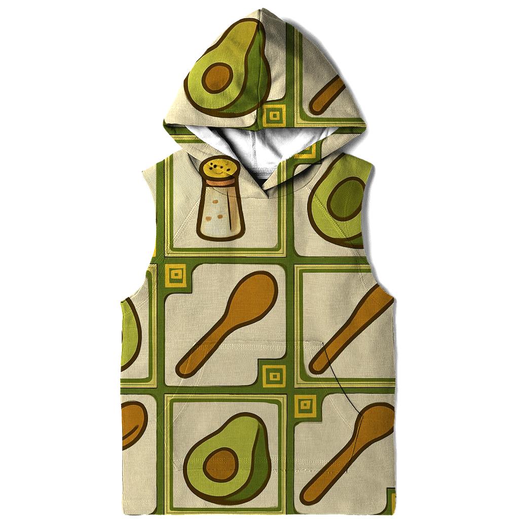 Groovy Avocado Kitchen Tiles hoodie designs