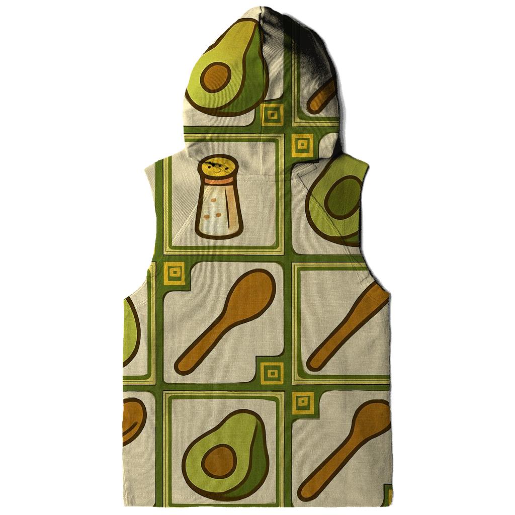Groovy Avocado Kitchen Tiles hoodie designs