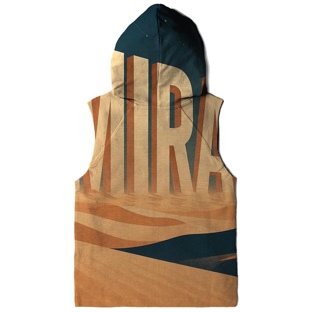 Desert Moon Mirage Typography heavyweight hoodies