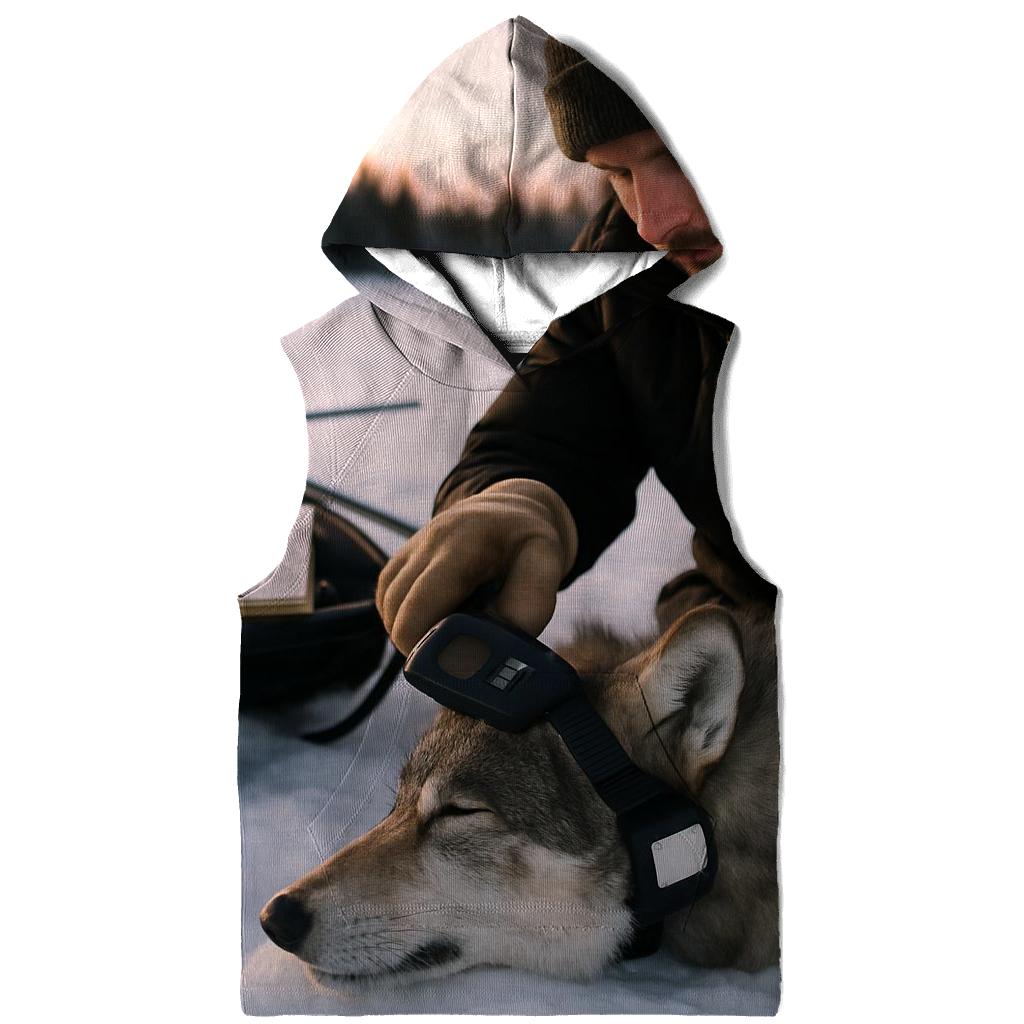 Radio Collar Check In Winter Capture Corridor designer hoodies