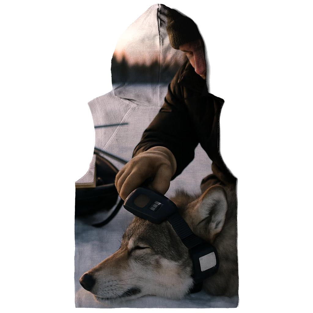 Radio Collar Check In Winter Capture Corridor designer hoodies