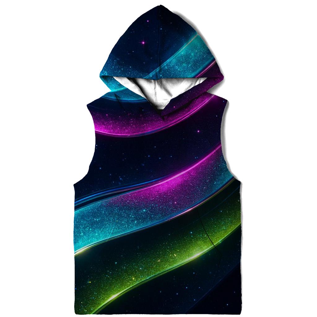 Chrome Aurora Ribbons hoodie styles
