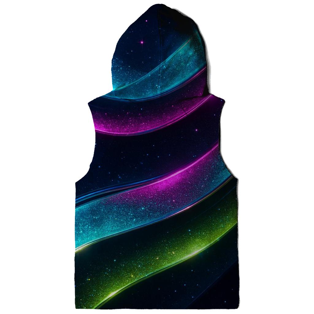Chrome Aurora Ribbons hoodie styles