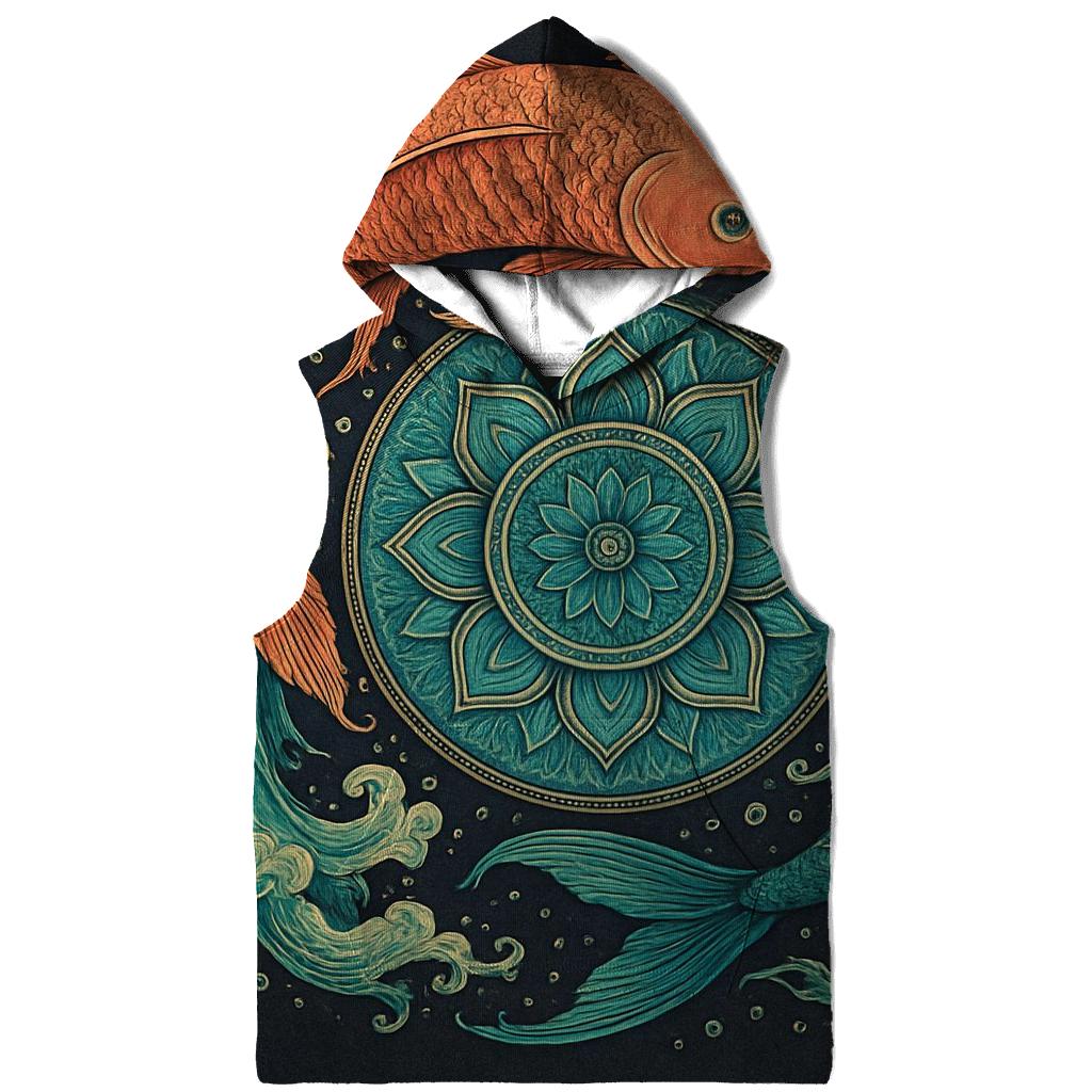 Koi Fish Portal Mandala hoodie styles