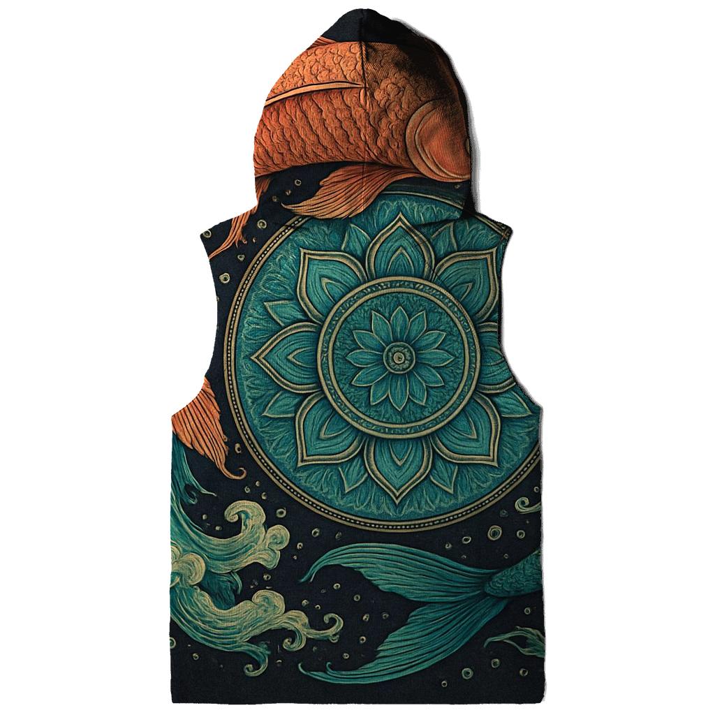 Koi Fish Portal Mandala hoodie styles