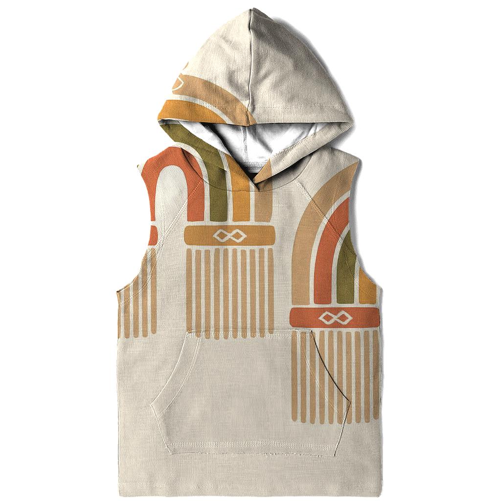 Macrame Rainbow Arches designer hoodies