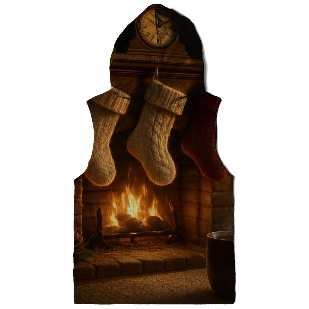Hearthside Stockings And Snowy Silence designer hoodies