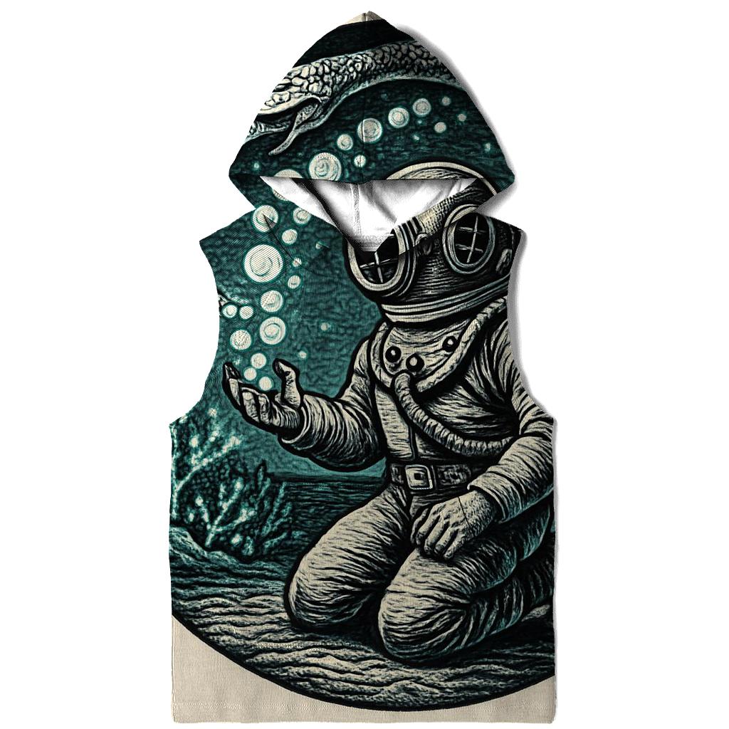 Deep Sea Astronaut Ouroboros hoodies fashion