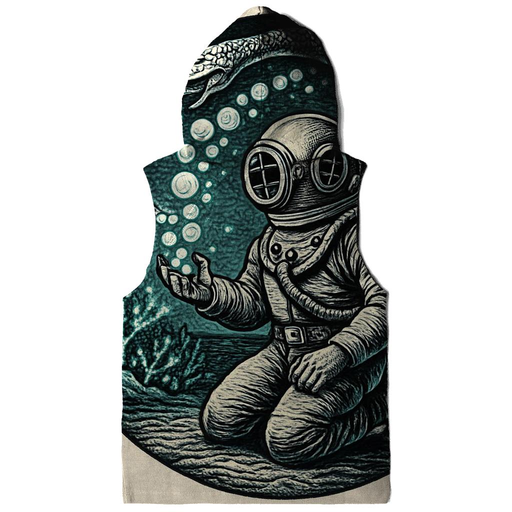 Deep Sea Astronaut Ouroboros hoodies fashion