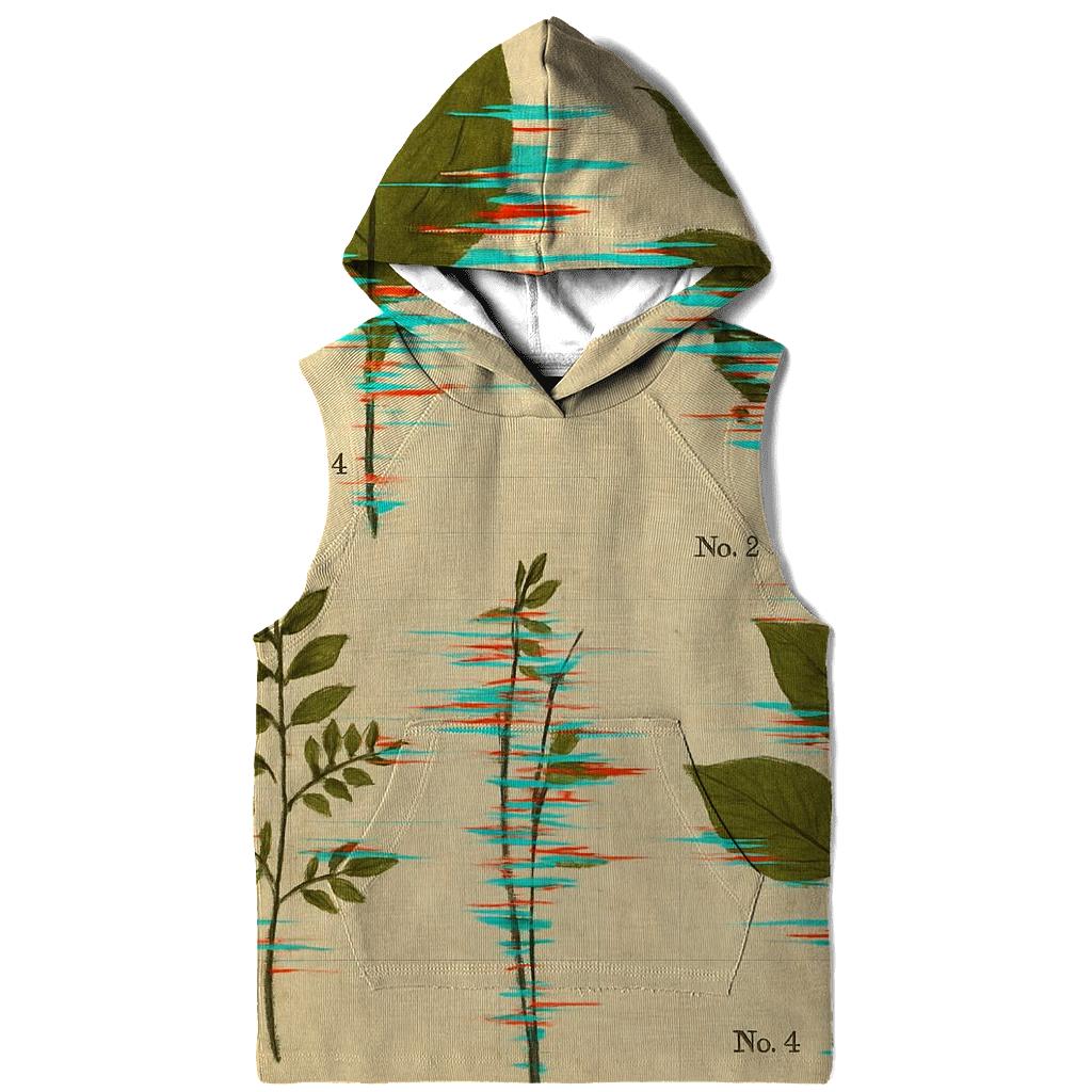 Glitch Botanica Herbarium hoodies fashion