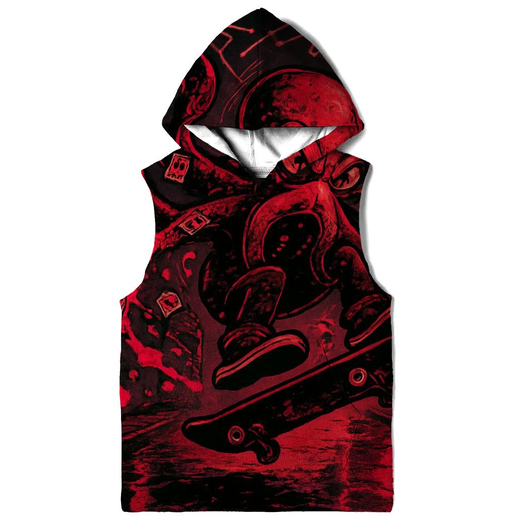 Graffiti Kraken Skate Riot hoodie designs