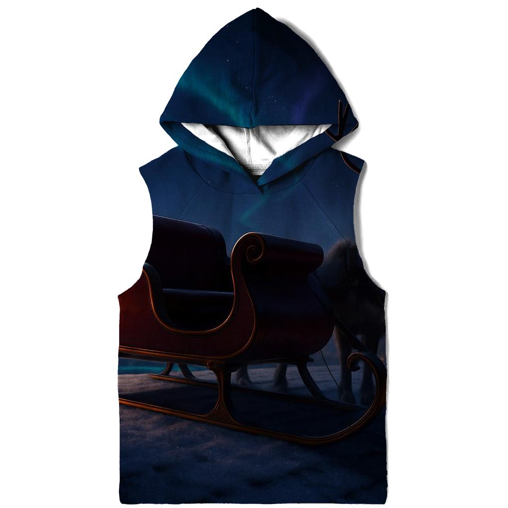Midnight Sleigh On Frosted Rooftops hoodie trends